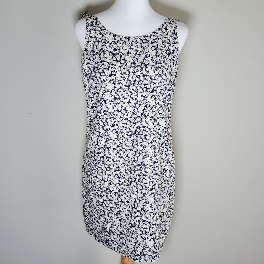 ZARA Cotton Dress Womens Medium Beachy Ditsy Ruffle Cottage Beachy Floral‎ Sun